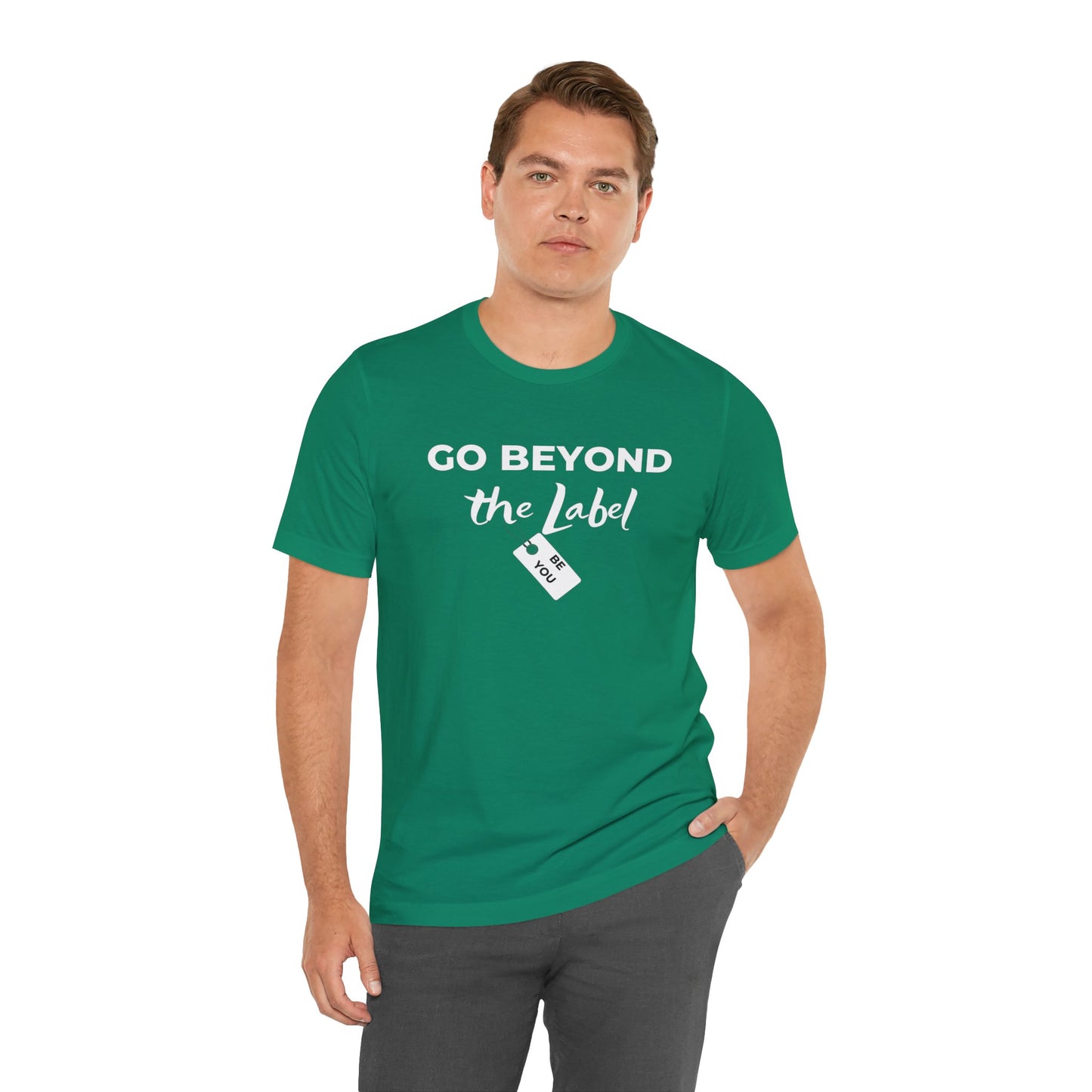 Go Beyond The Label Unisex Jersey Short Sleeve Tee