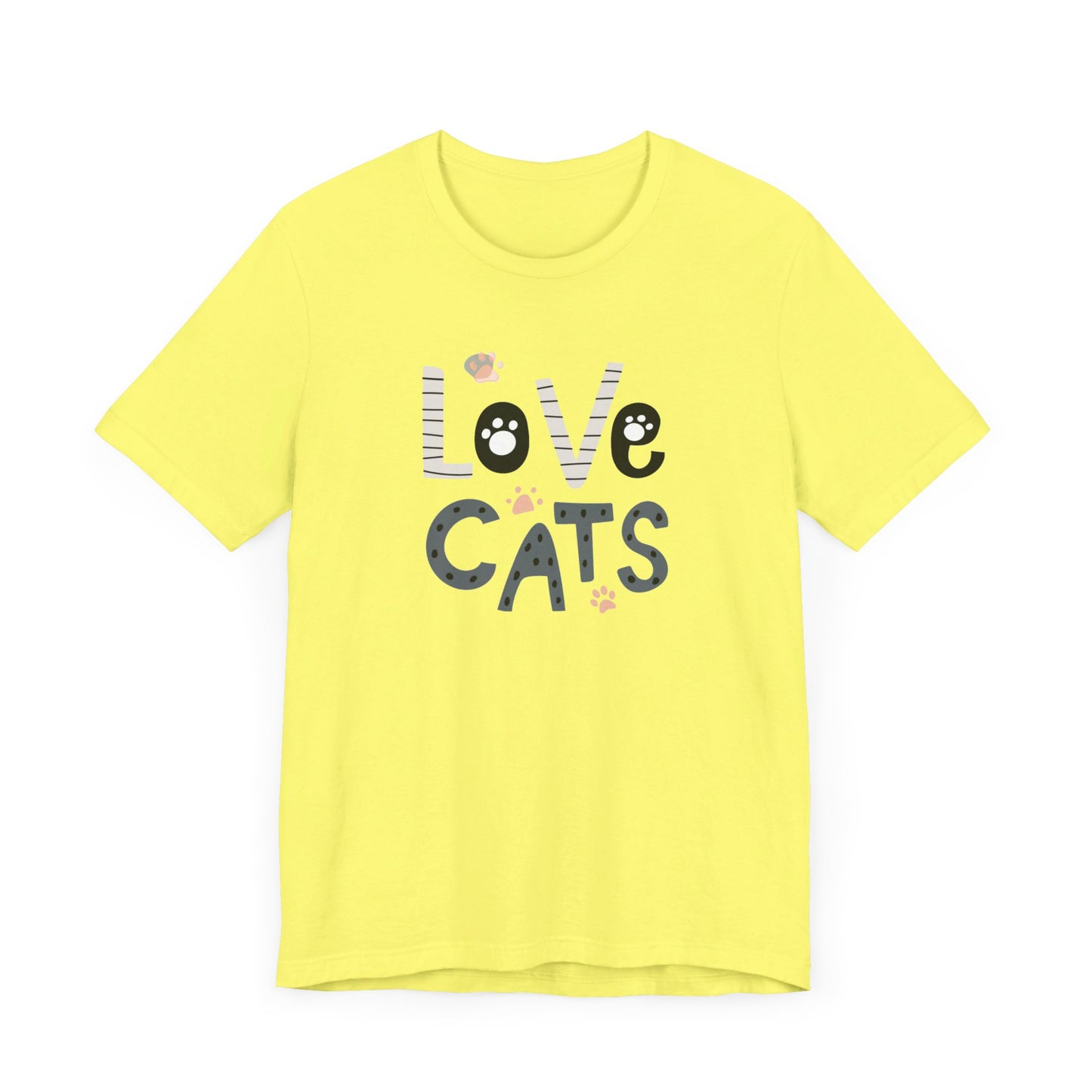 Love Cats Unisex Jersey Short Sleeve Tee