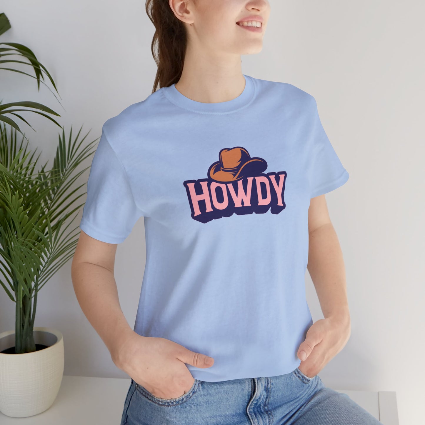Howdy Unisex Jersey Short Sleeve Tee