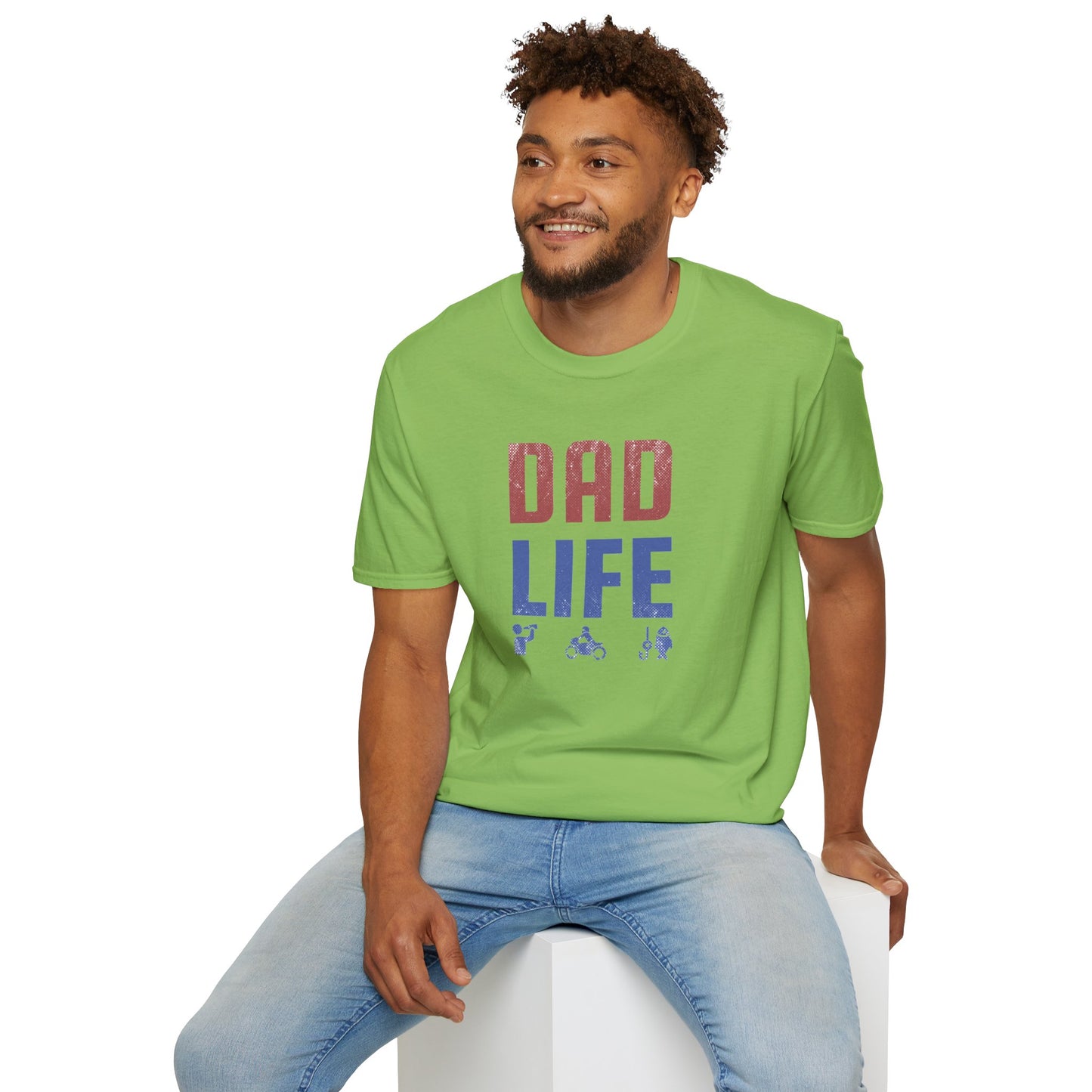 Dad Life Unisex Softstyle T-Shirt