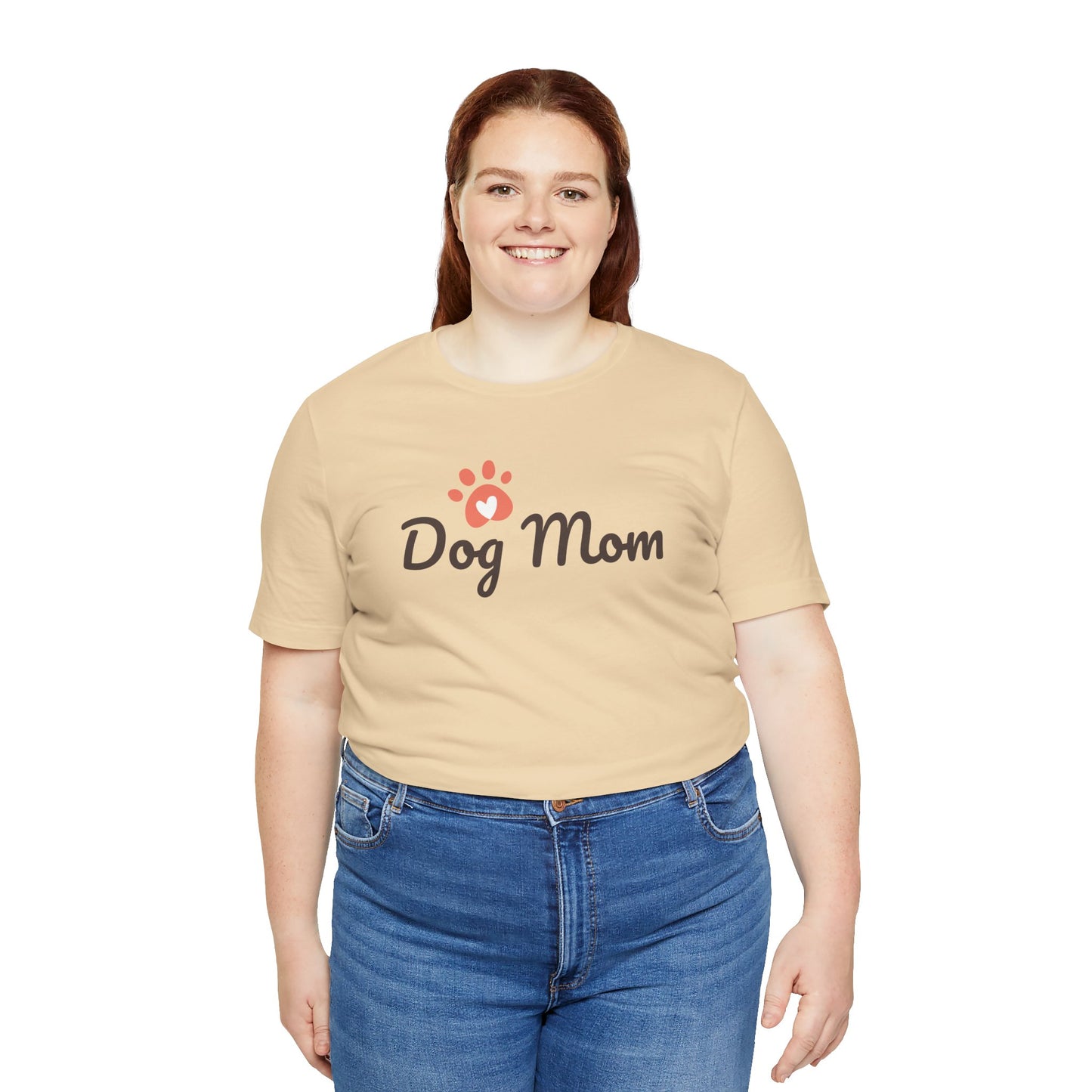 Dog Mom Unisex Jersey Short Sleeve Tee