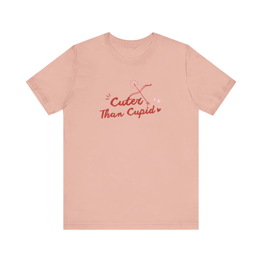 Cuter Than Cupid Unisex Jersey Short Sleeve Tee