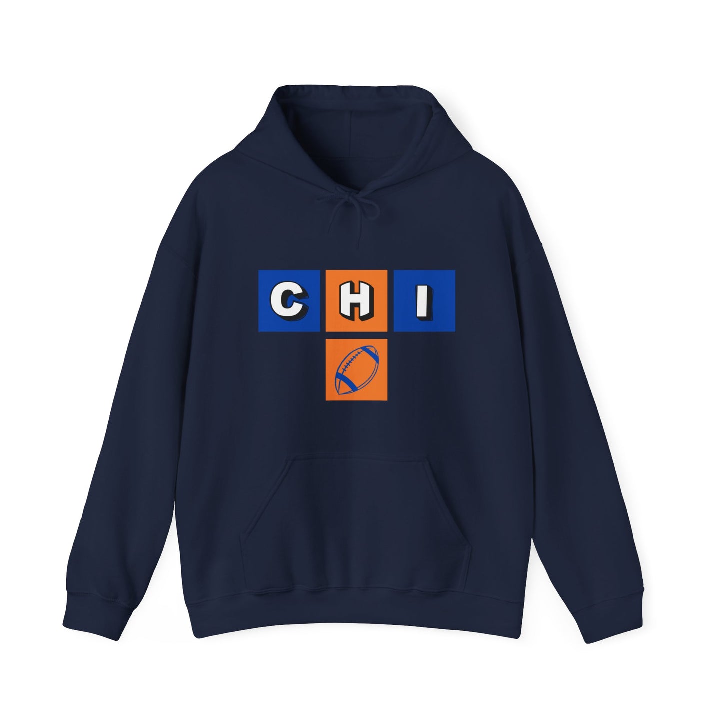 Chi Football Unisex Heavy Blend™ Hooded Sweatshirt