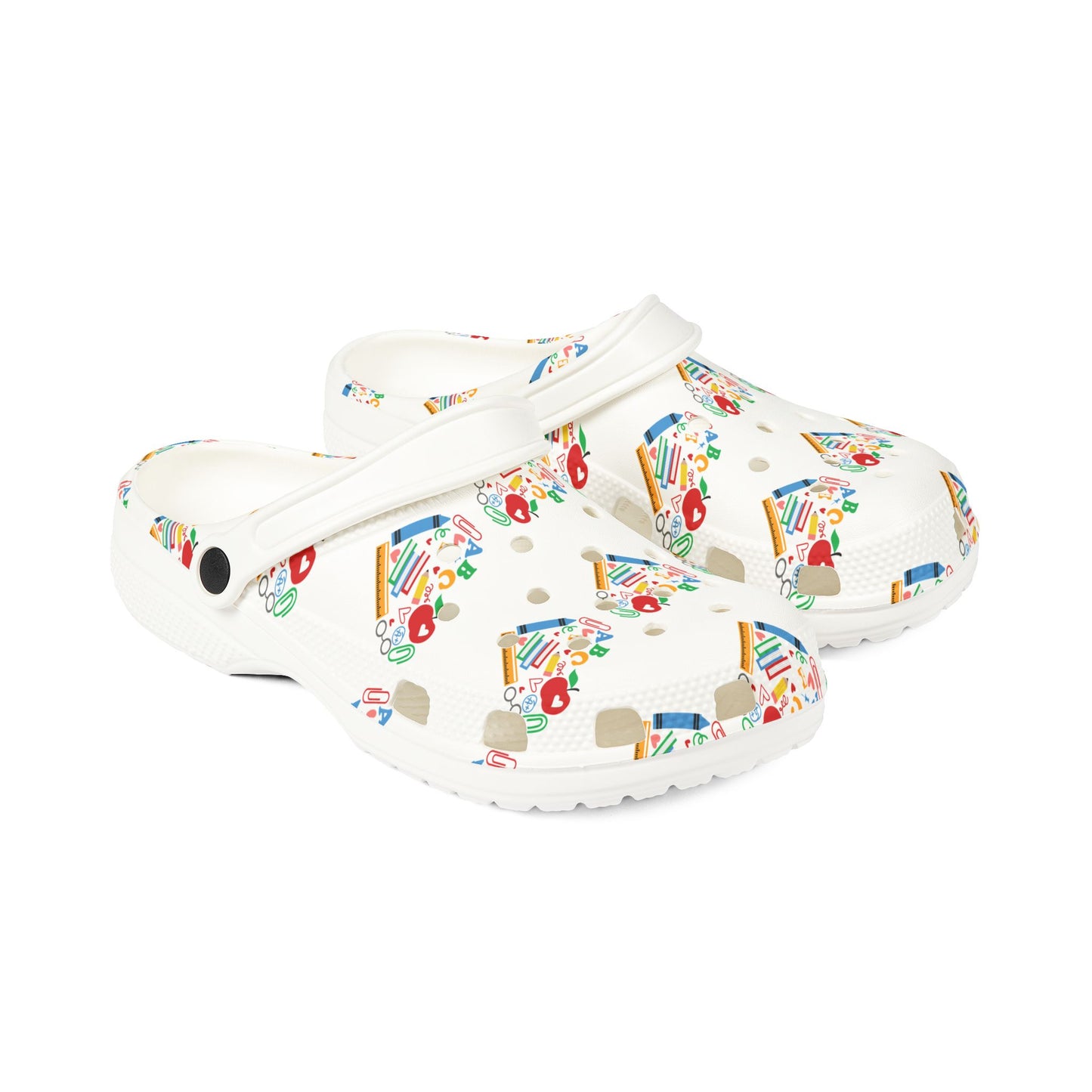 A,B,C EVA Foam Rubber Shoes (AOP)