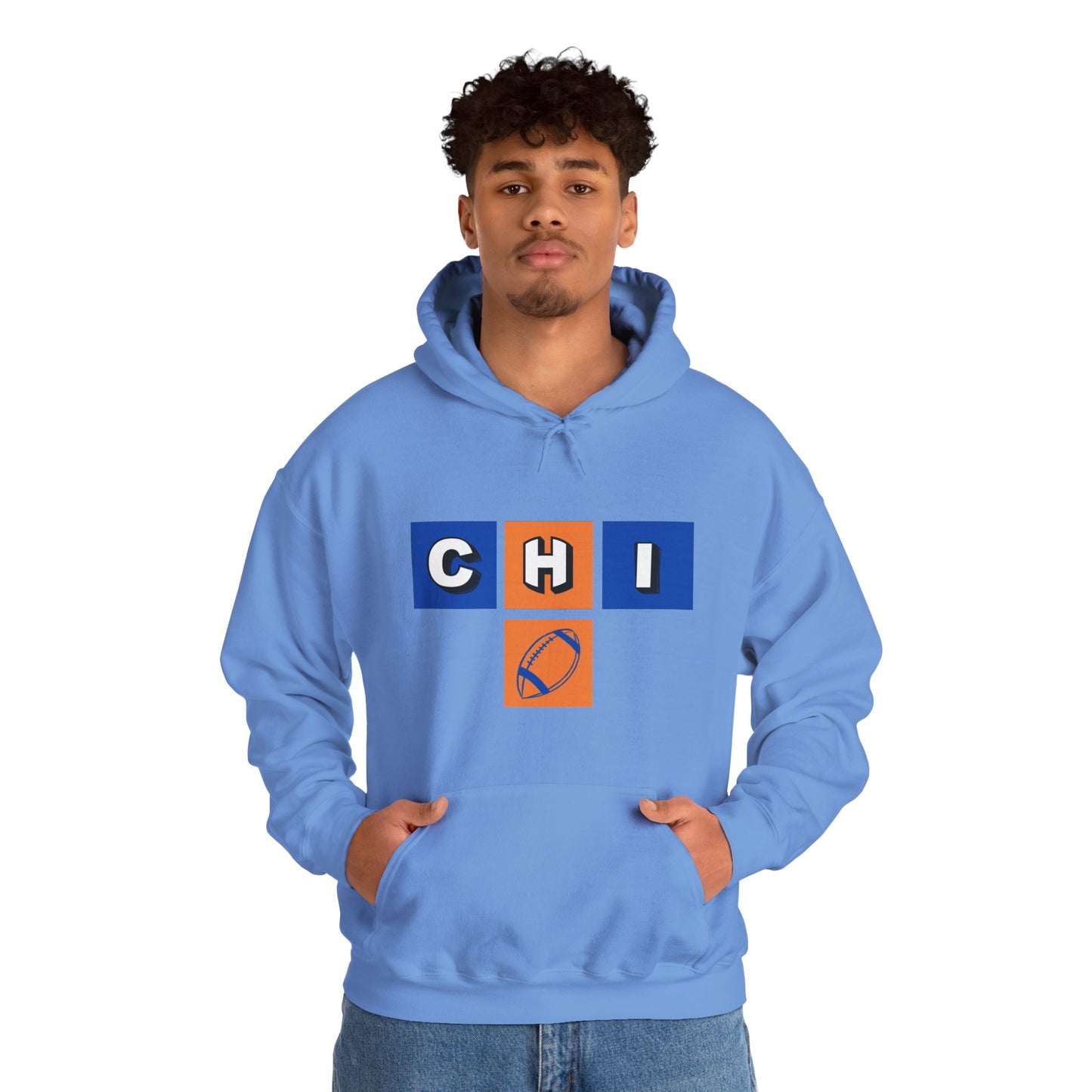 Chi Football Unisex Heavy Blend™ Hooded Sweatshirt