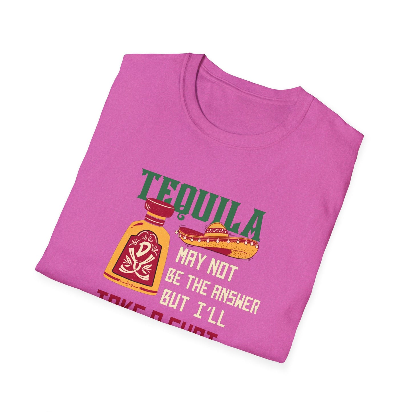 Tequila Take a Shot Unisex Softstyle T-Shirt