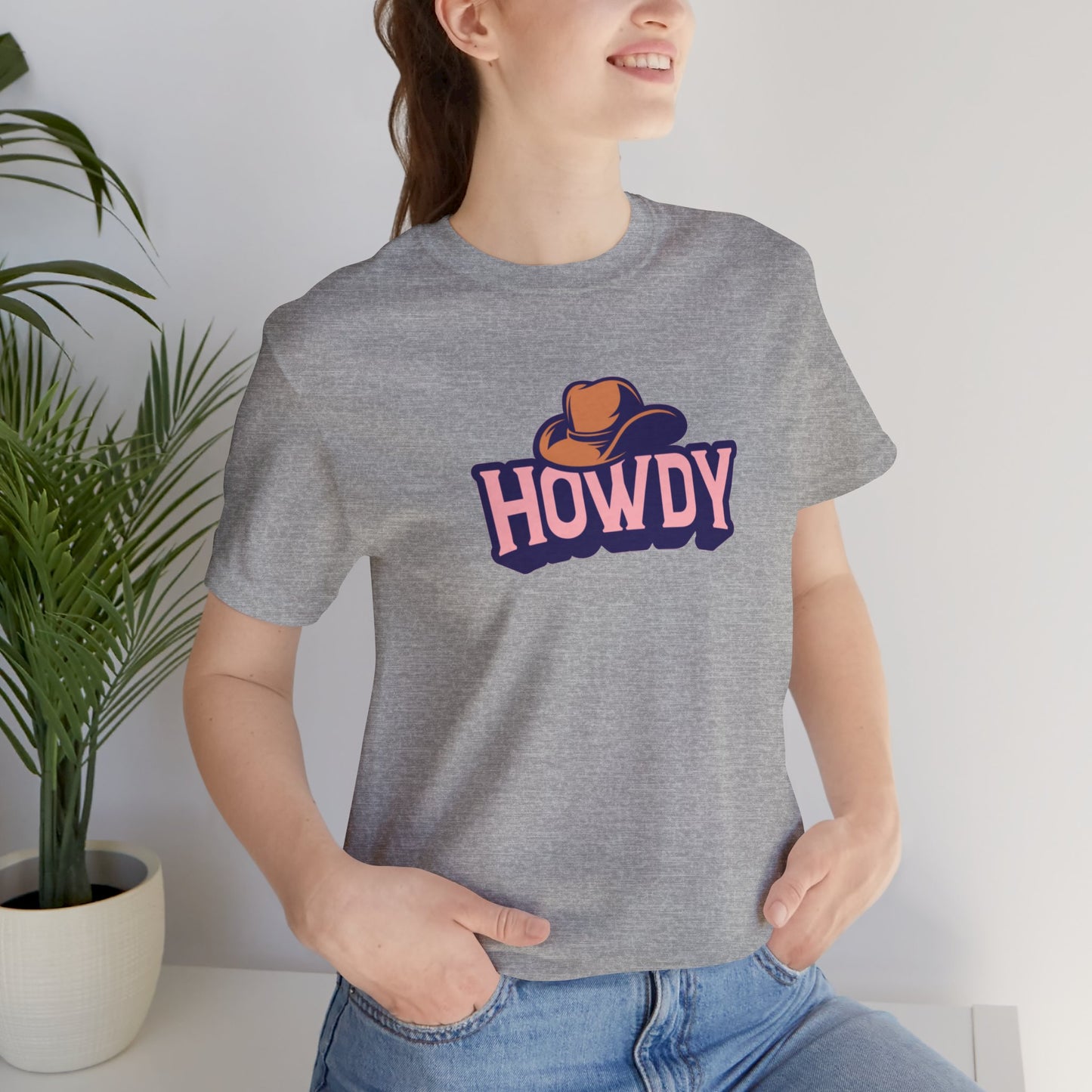 Howdy Unisex Jersey Short Sleeve Tee