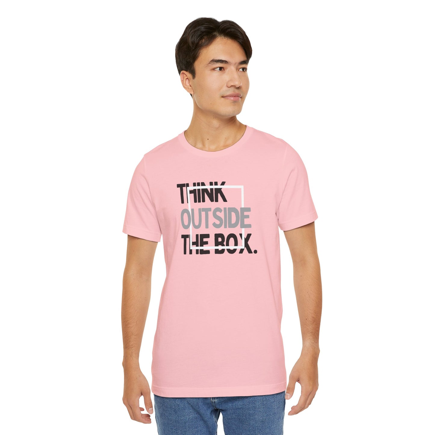 Think Outside the Box Unisex Jersey Short Sleeve Tee