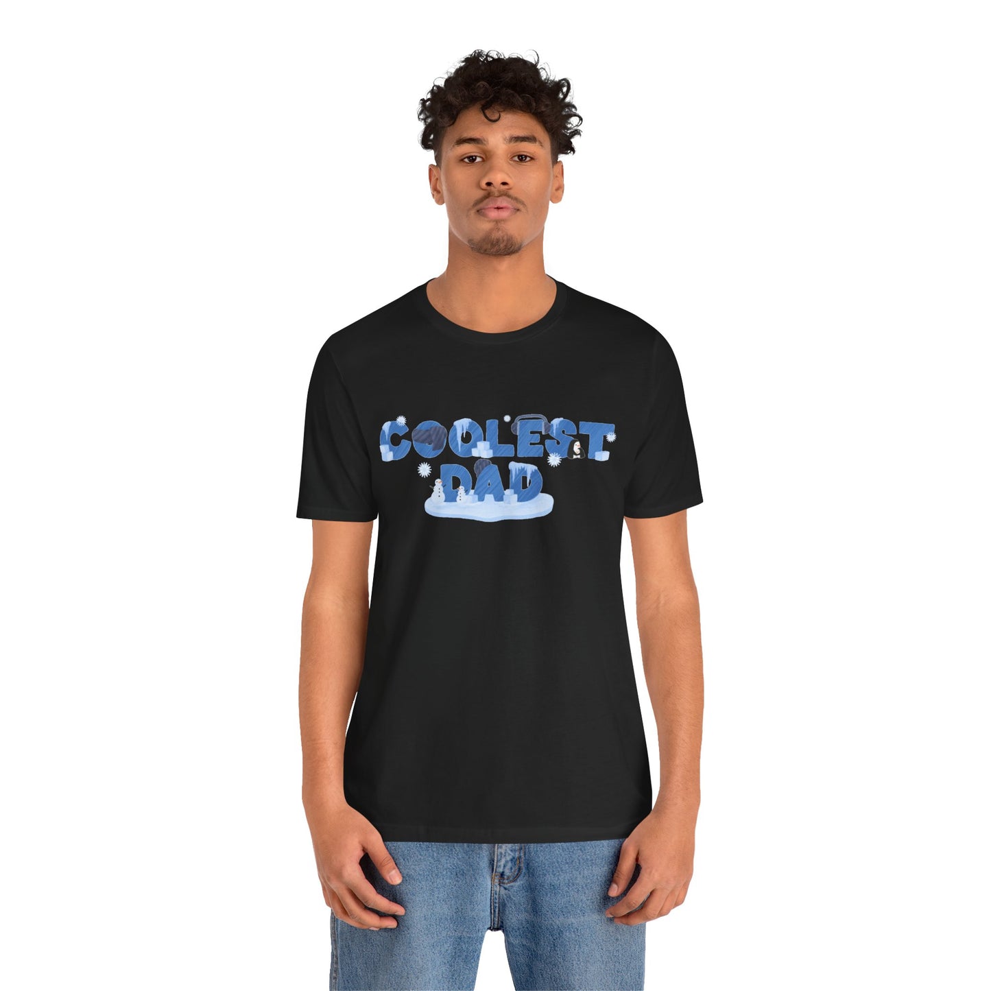 Dad/ Coolest Dad Unisex Jersey Short Sleeve Tee