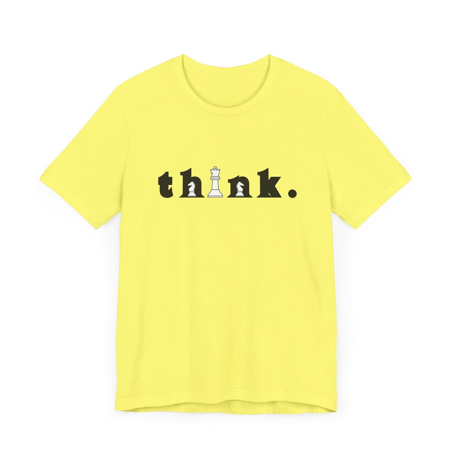 Think Unisex Jersey Short Sleeve Tee