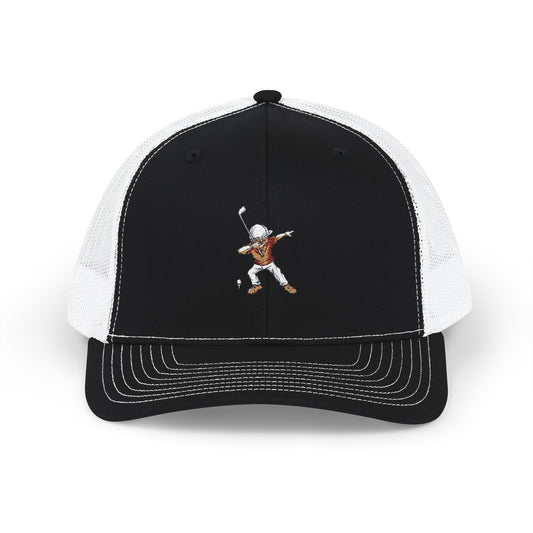 Golf Guy Snapback Trucker Cap (Embroidery)