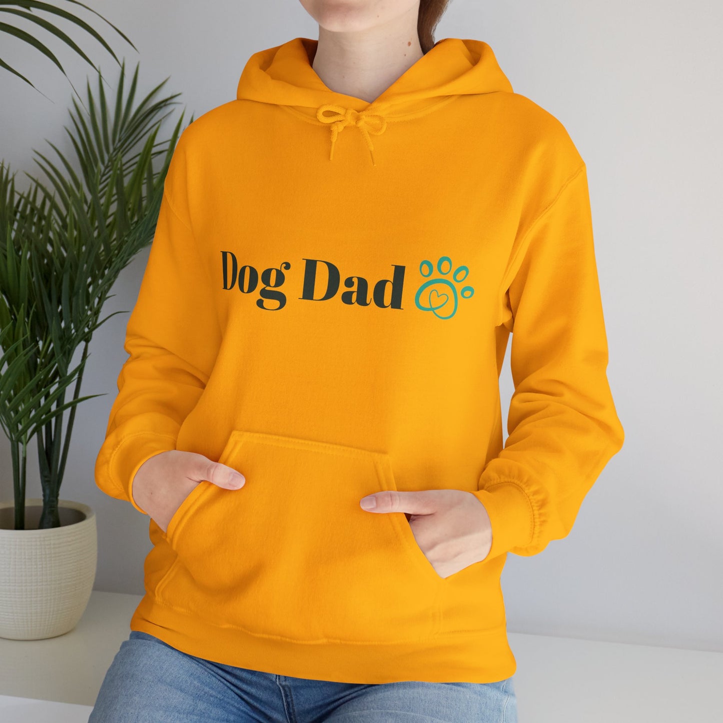 Dog Dad Unisex Heavy Blend™ Hooded Sweatshirt