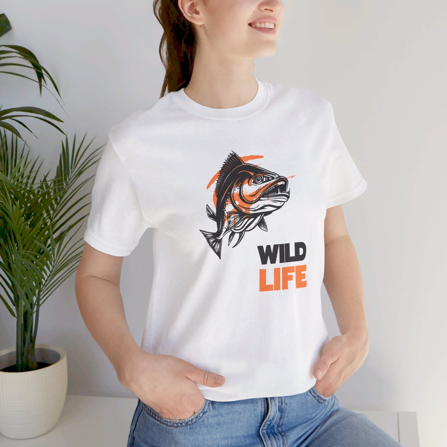 Fishing/ Wild Life Unisex Jersey Short Sleeve Tee