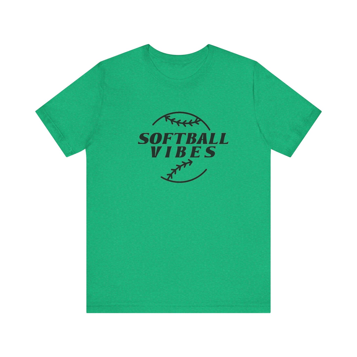 Softball Vibes Unisex Jersey Short Sleeve Tee