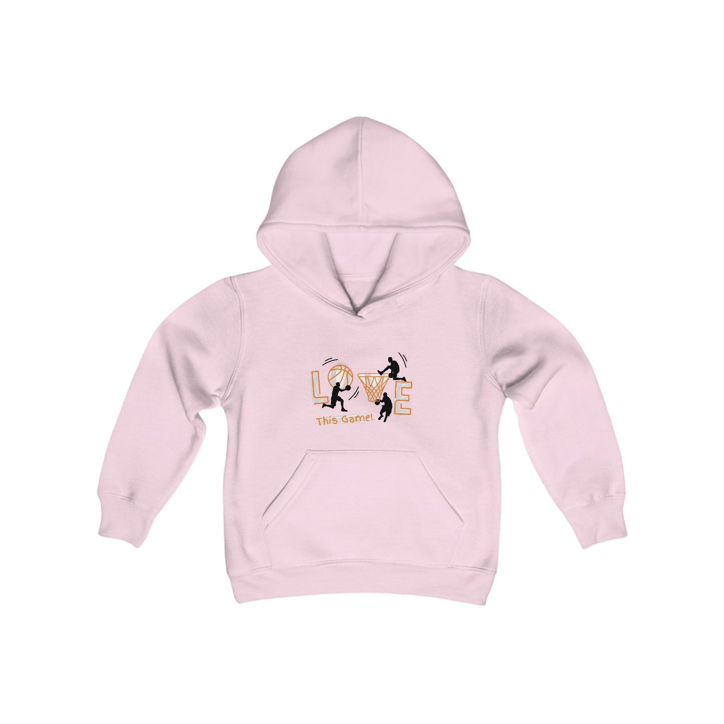 Kids Love the Game Heavy Blend Hooded Sweatshirt