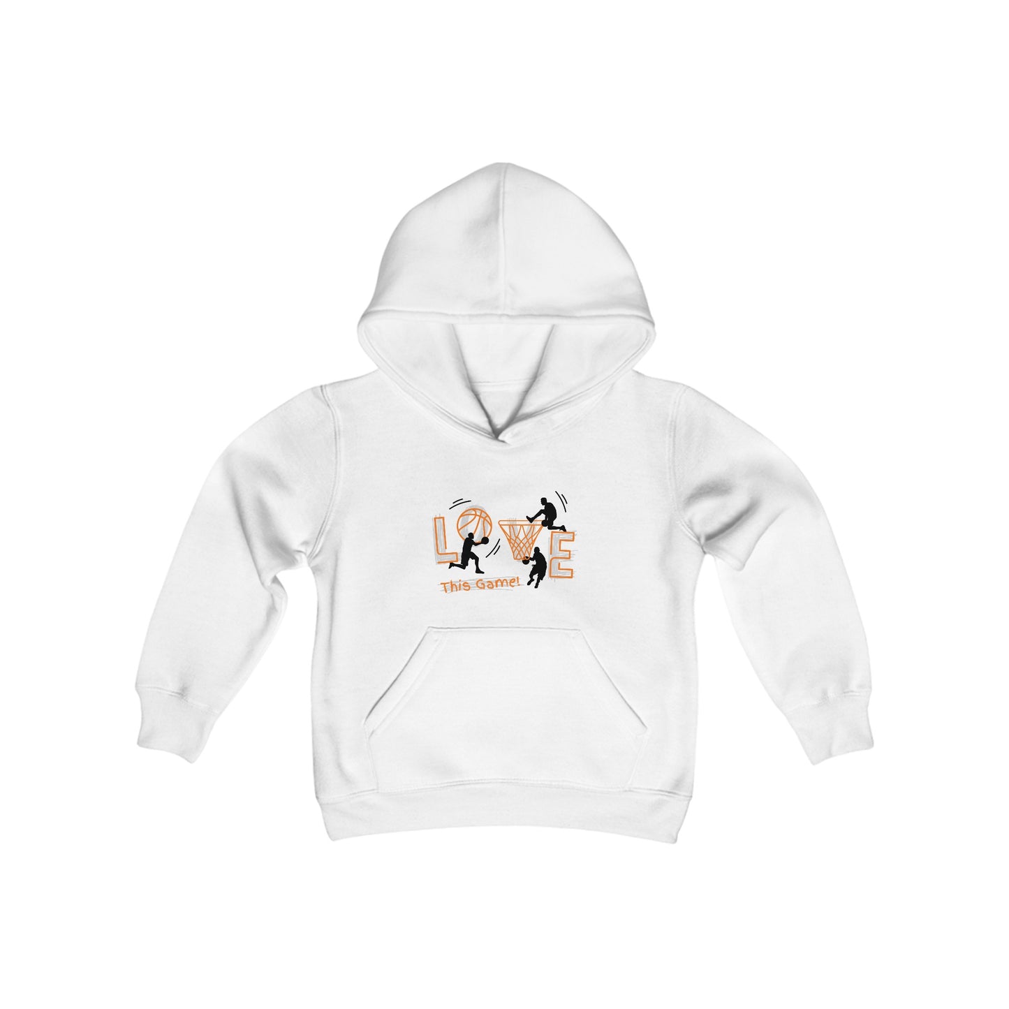 Kids Love the Game Heavy Blend Hooded Sweatshirt