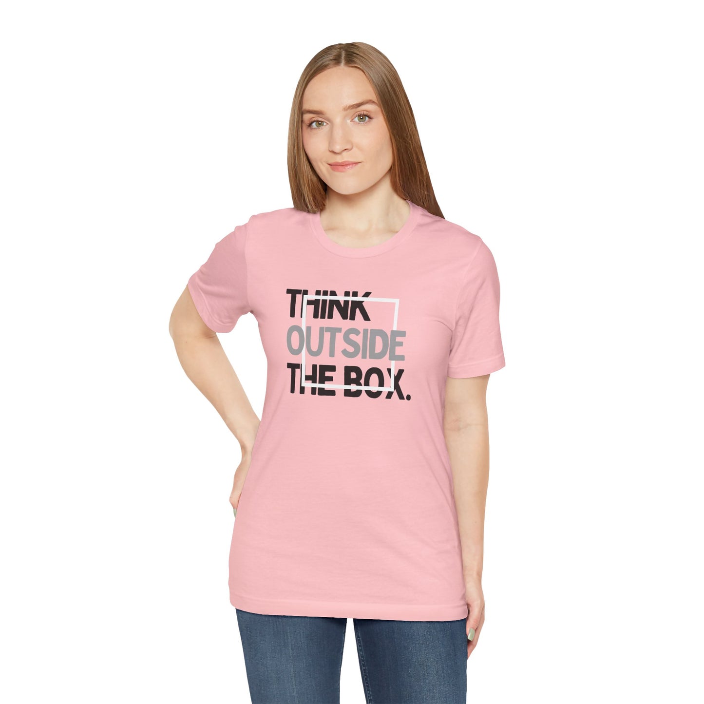 Think Outside the Box Unisex Jersey Short Sleeve Tee