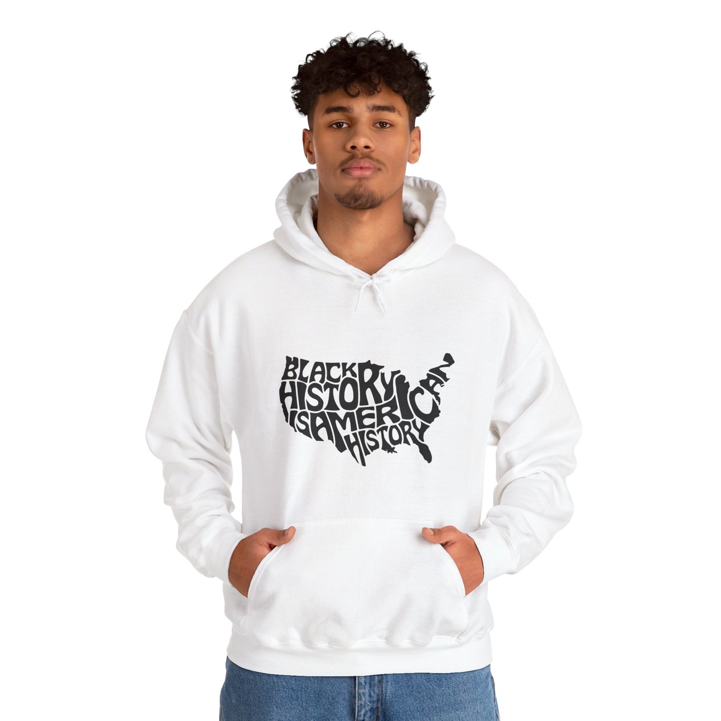 Black History Unisex Heavy Blend™ Hooded Sweatshirt