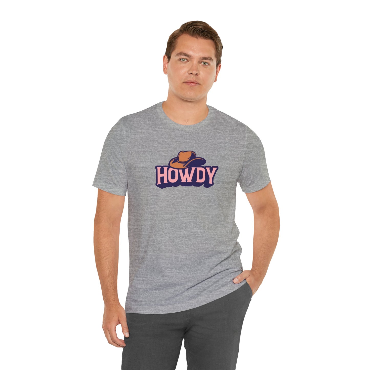 Howdy Unisex Jersey Short Sleeve Tee