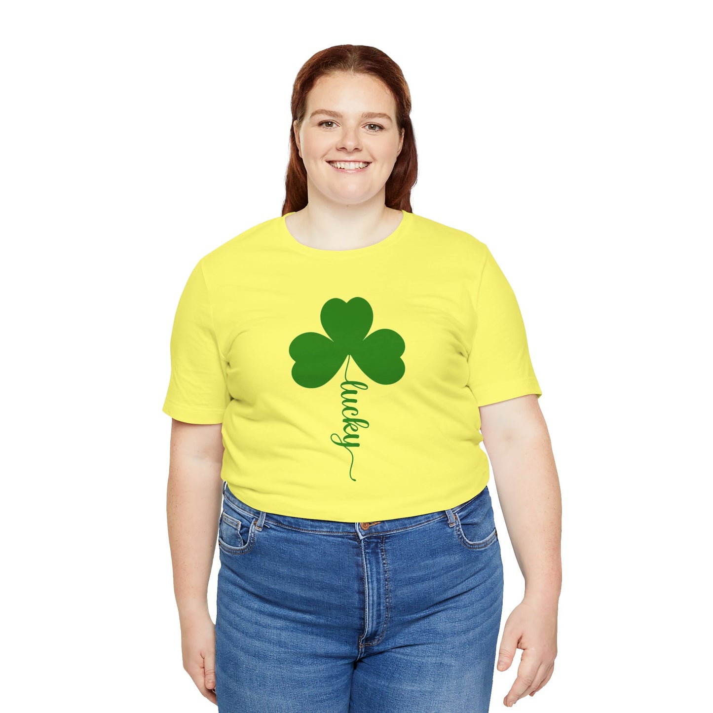 Clover/ Lucky Unisex Jersey Short Sleeve Tee