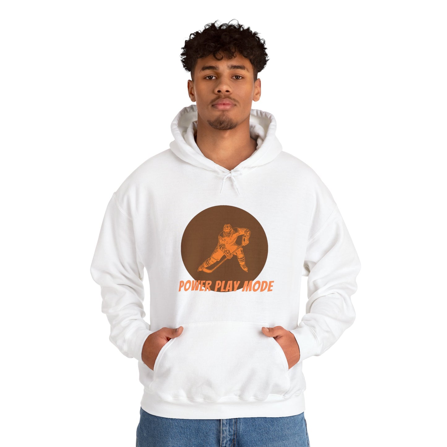 Hockey/ Power Play Mode Unisex Heavy Blend™ Hooded Sweatshirt