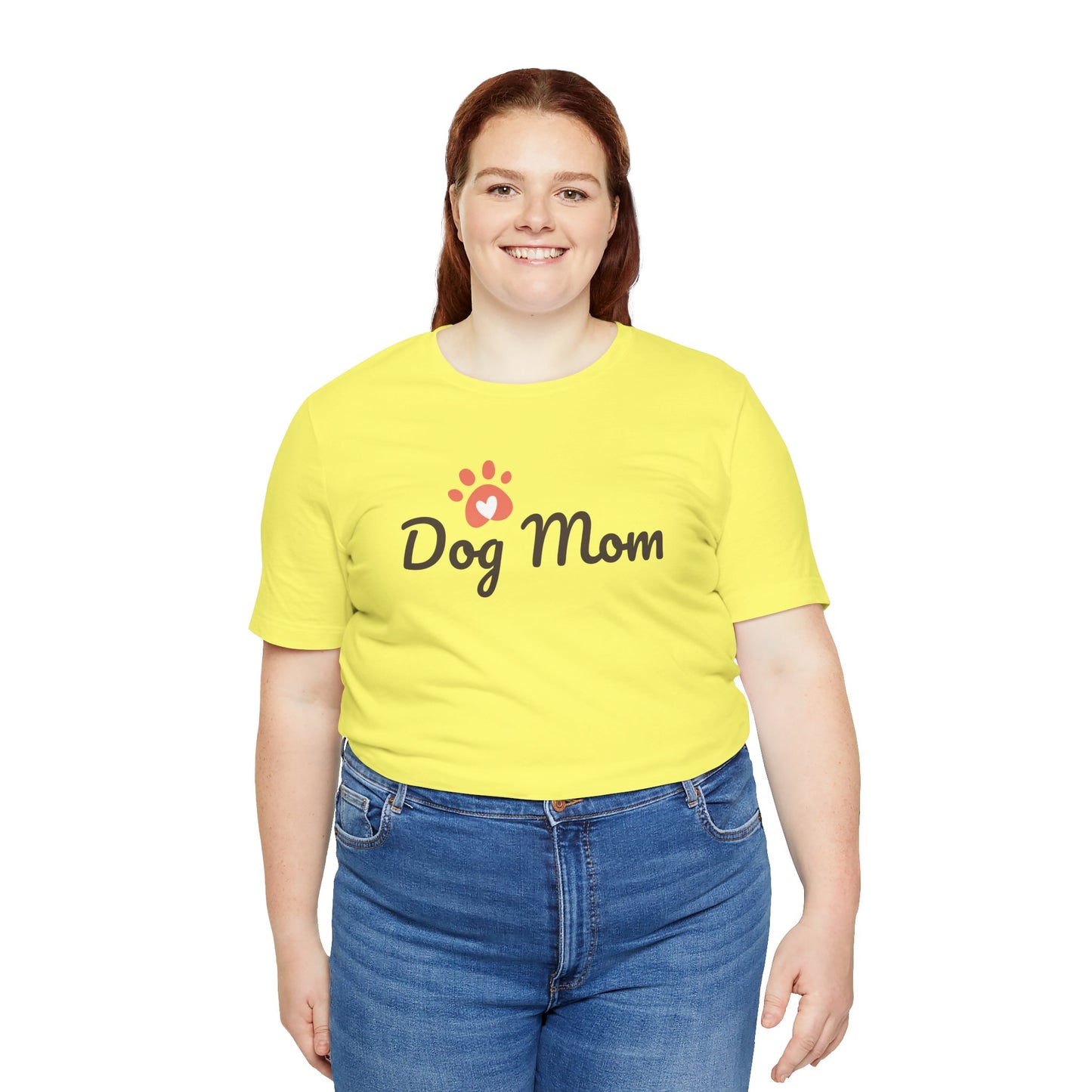 Dog Mom Unisex Jersey Short Sleeve Tee