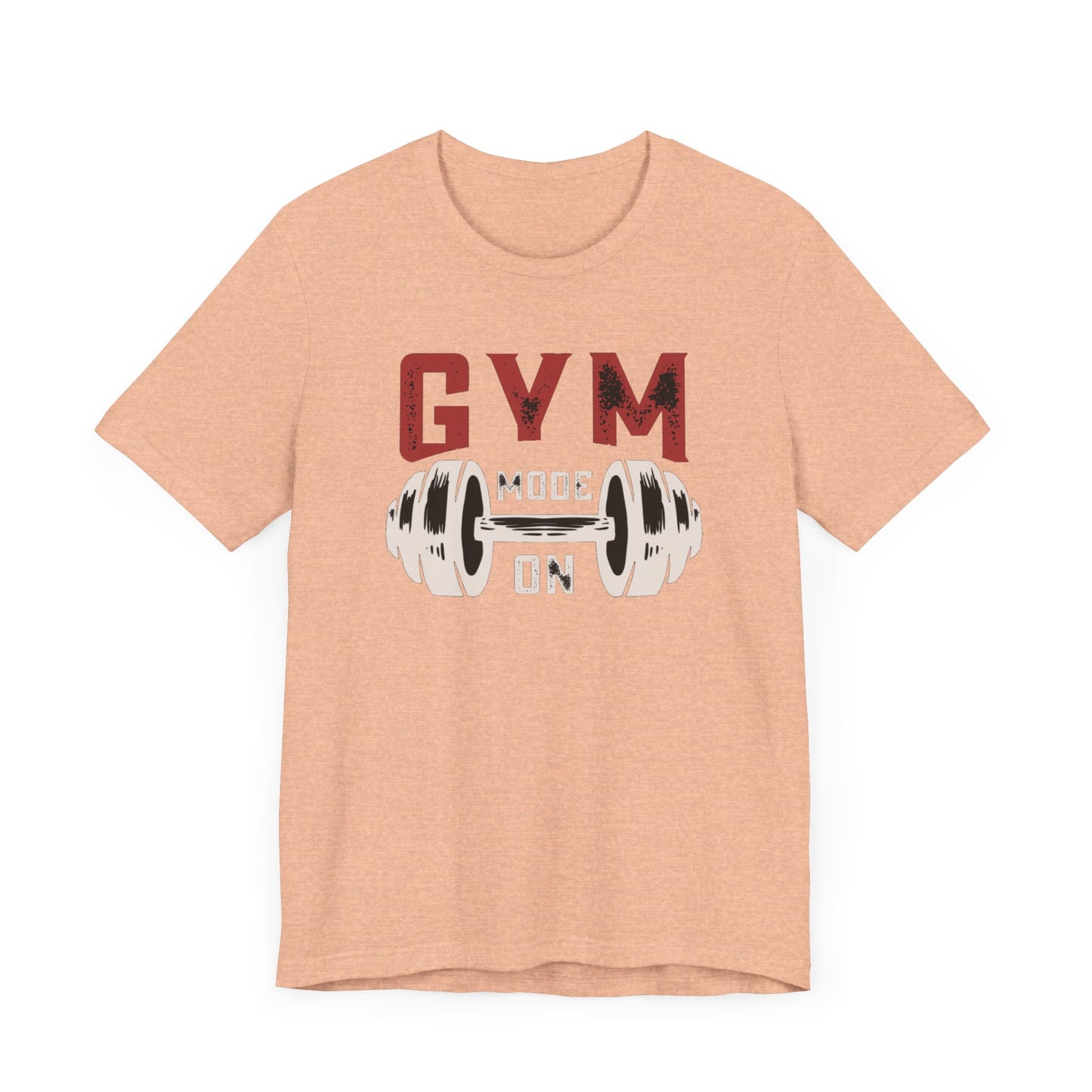 Gym Mode On Unisex Jersey Short Sleeve Tee