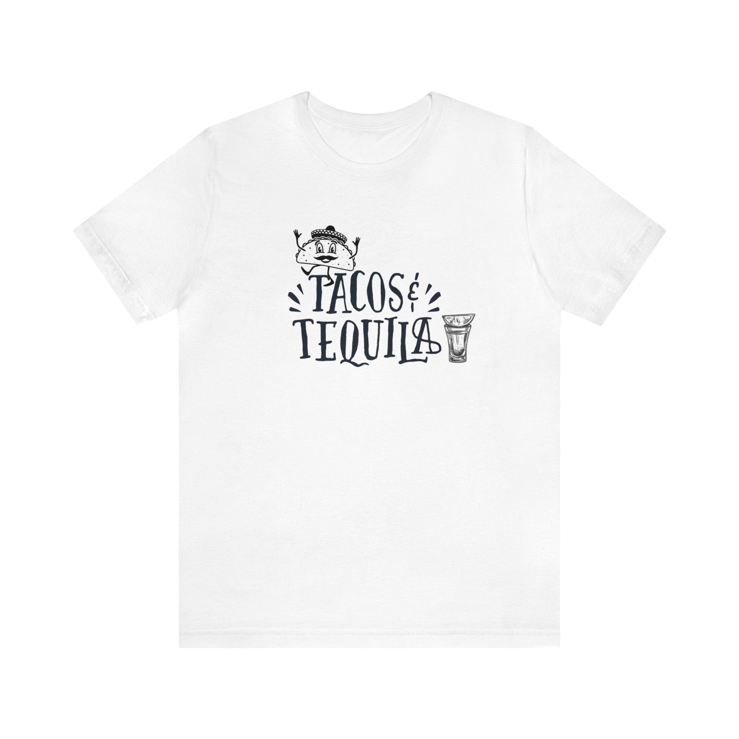 Tacos and Tequila Unisex Jersey Short Sleeve Tee