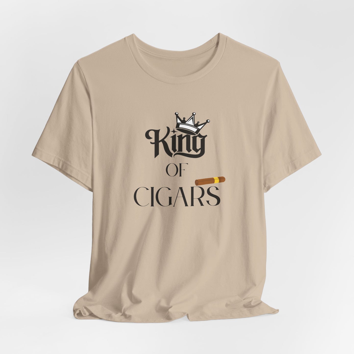Cigars/ King of Cigars Unisex Jersey Short Sleeve Tee
