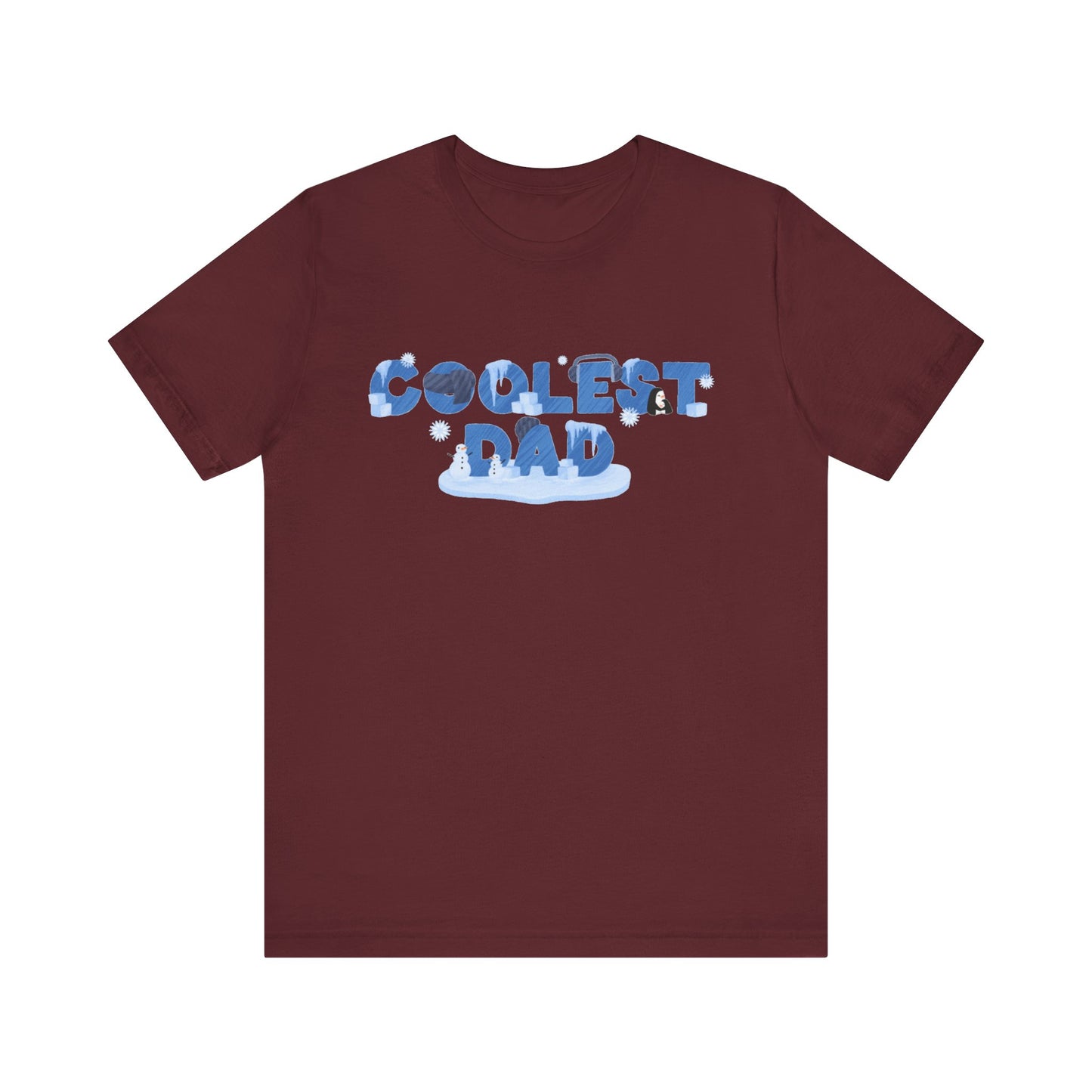 Dad/ Coolest Dad Unisex Jersey Short Sleeve Tee