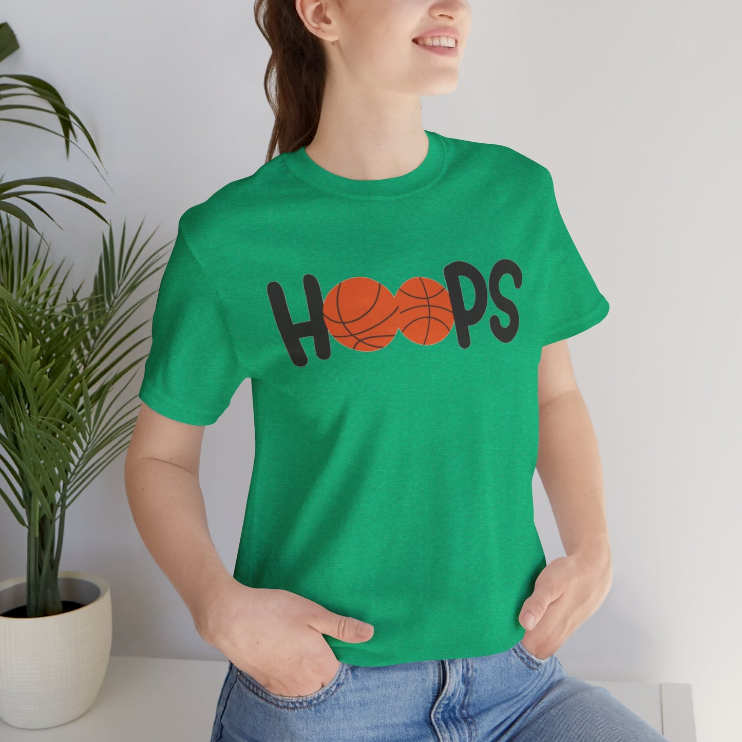 Hoops Unisex Jersey Short Sleeve Tee