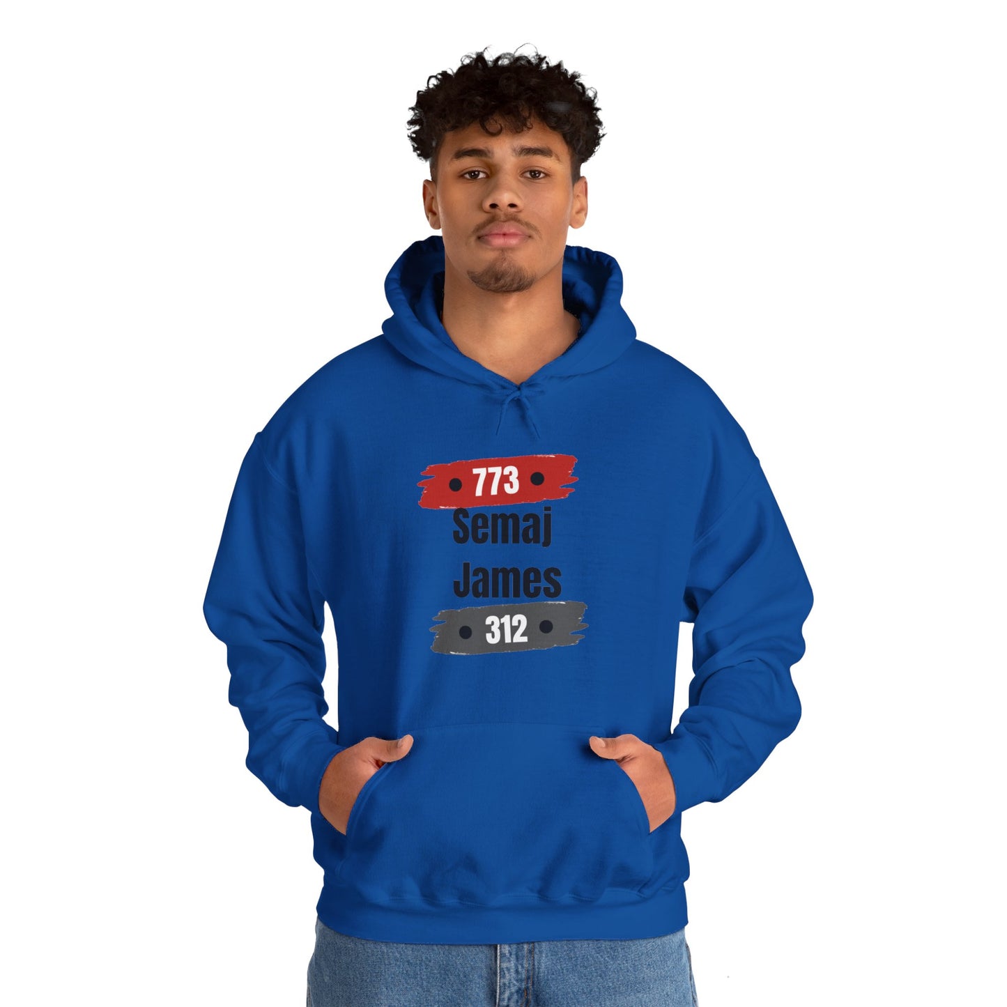 Semaj James 773/313 Unisex Heavy Blend™ Hooded Sweatshirt