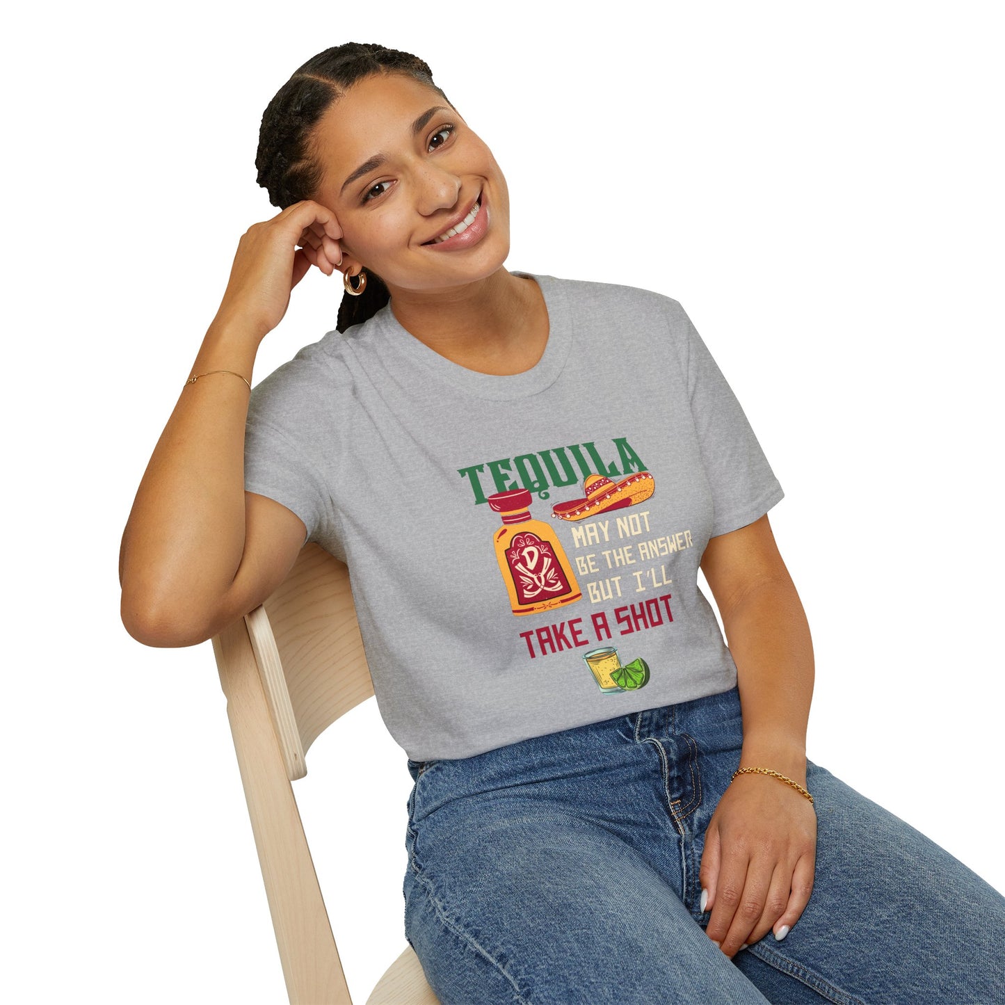 Tequila Take a Shot Unisex Softstyle T-Shirt