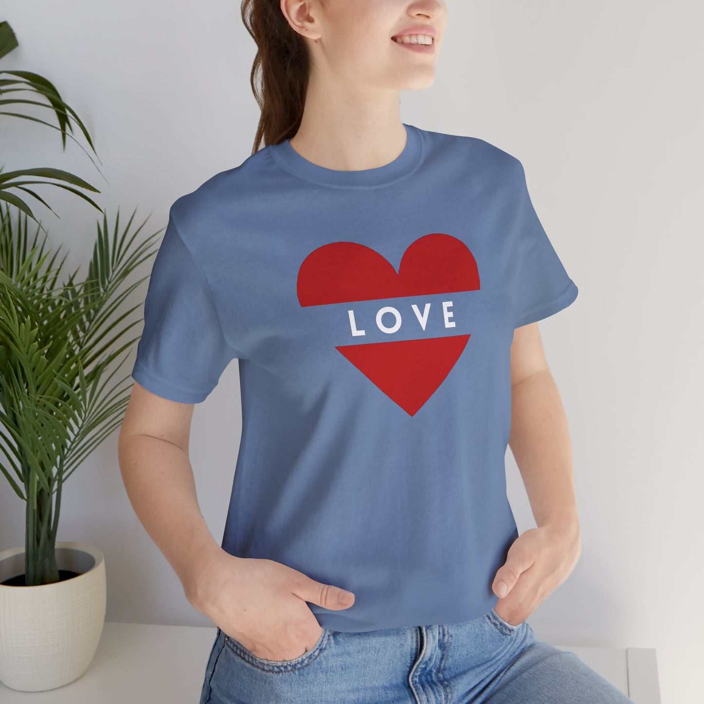 Love Unisex Jersey Short Sleeve Tee