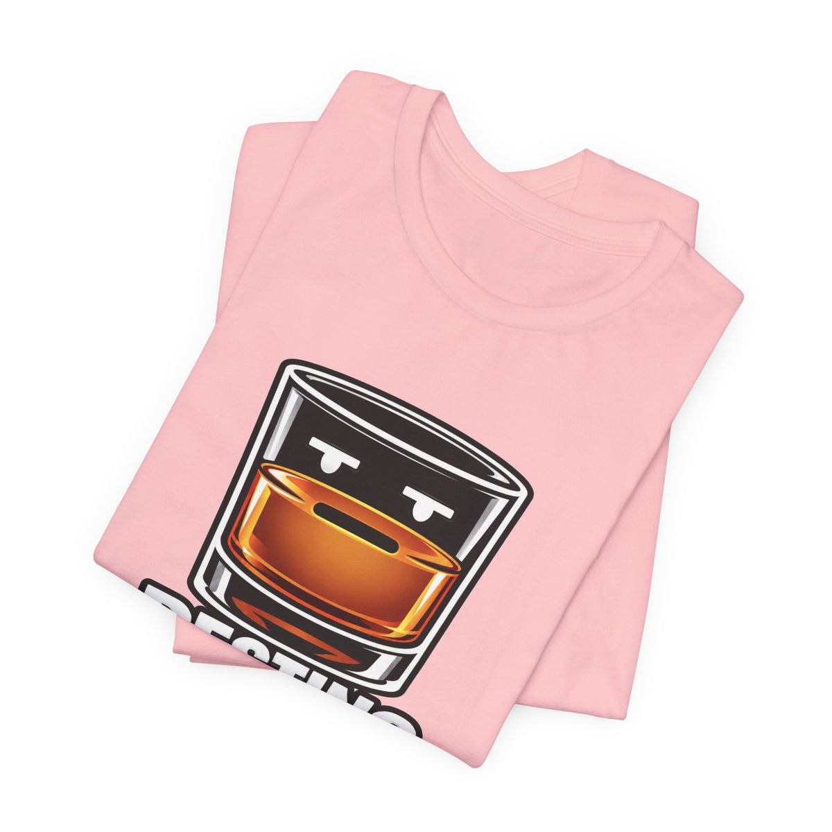 Resting Bourbon Face Unisex Jersey Short Sleeve Tee