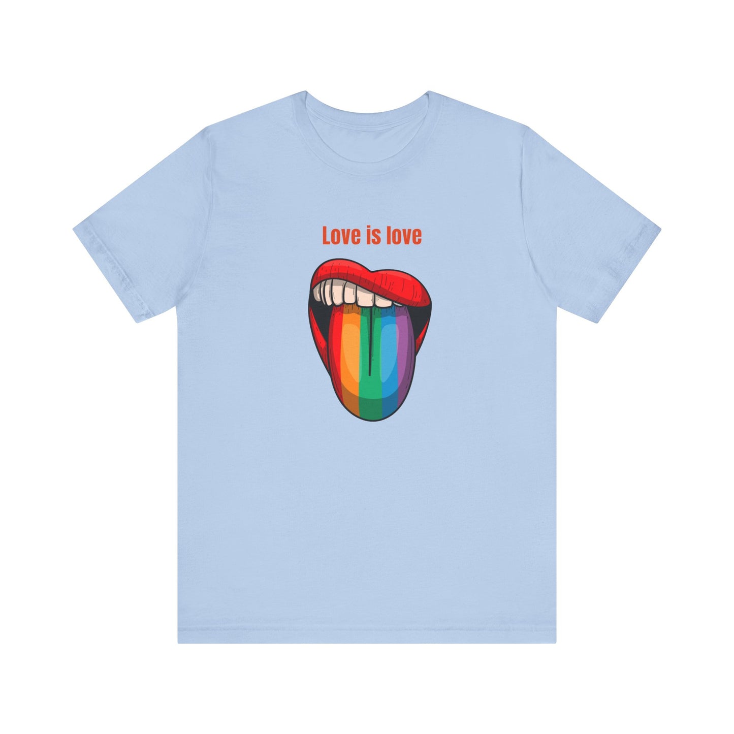 Love Is Love Unisex Jersey Short Sleeve Tee