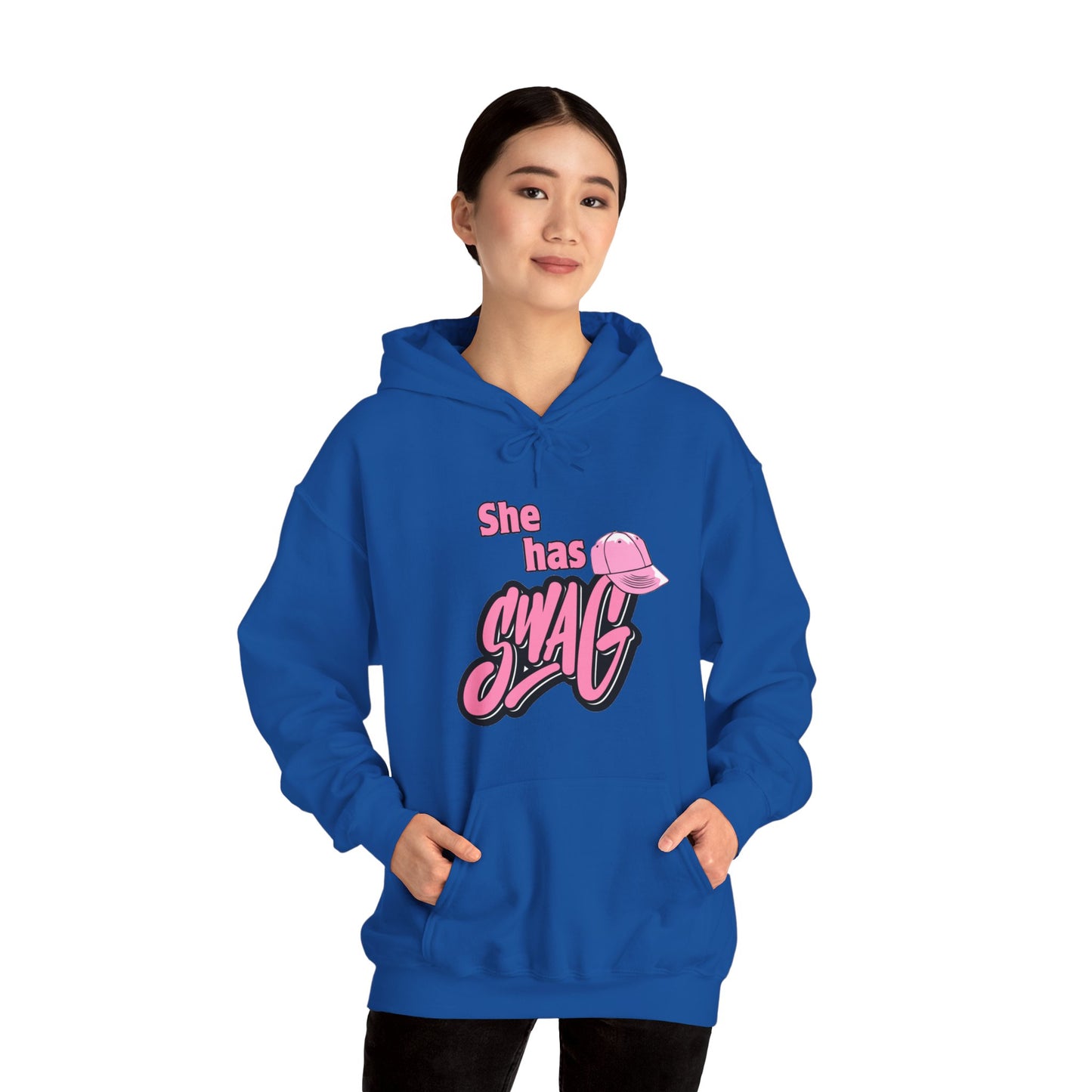 She Has Swag Unisex Heavy Blend™ Hooded Sweatshirt