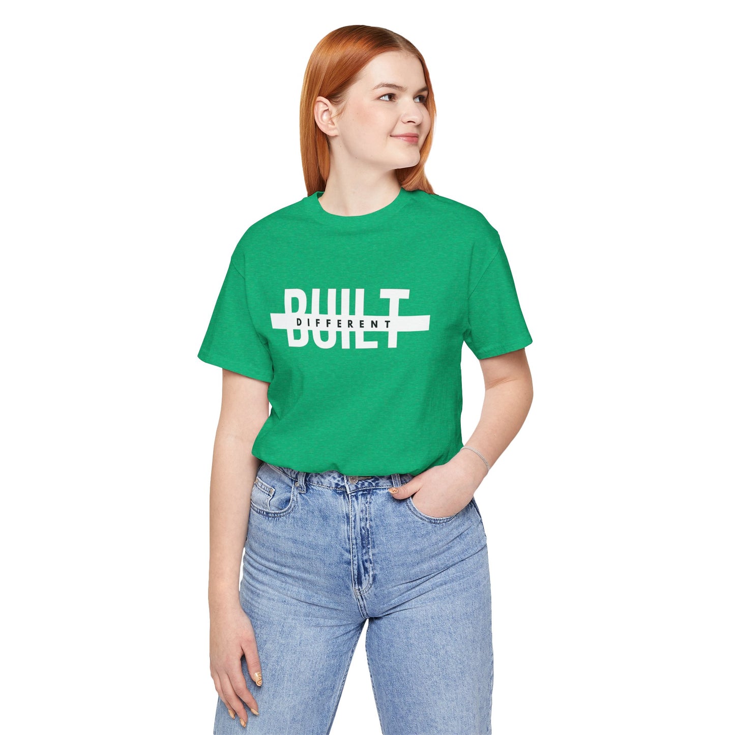 Built Different Unisex Jersey Short Sleeve Tee