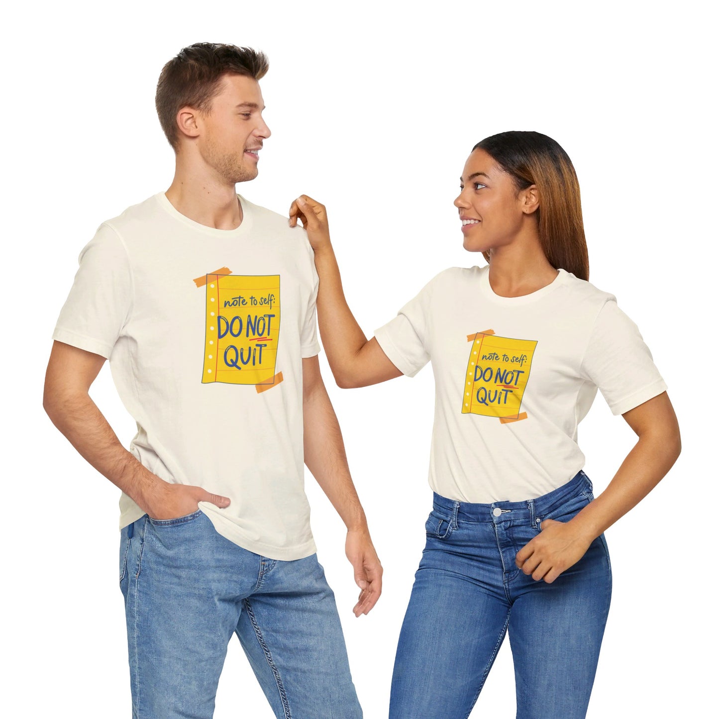 Note to Self Don't Quit Unisex Jersey Short Sleeve Tee