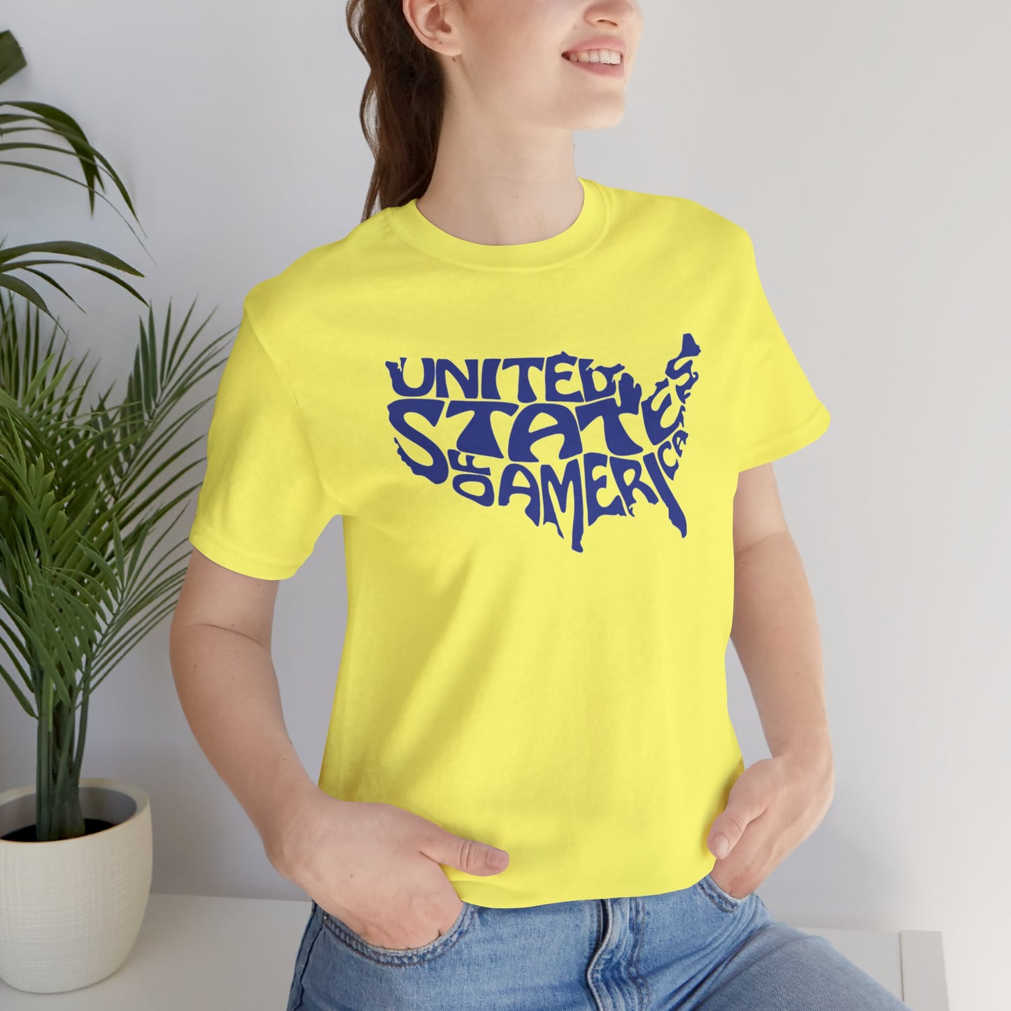 United States of America Unisex Jersey Short Sleeve Tee