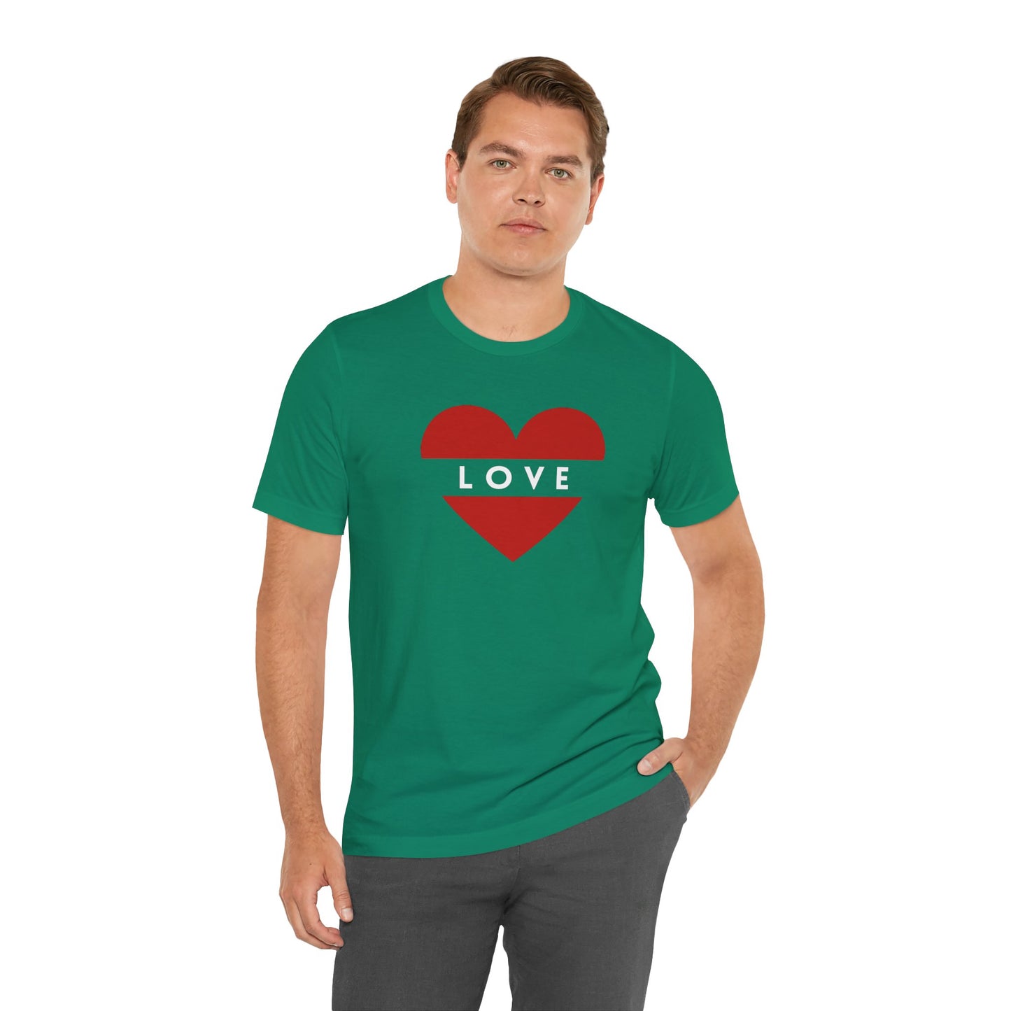 Love Unisex Jersey Short Sleeve Tee