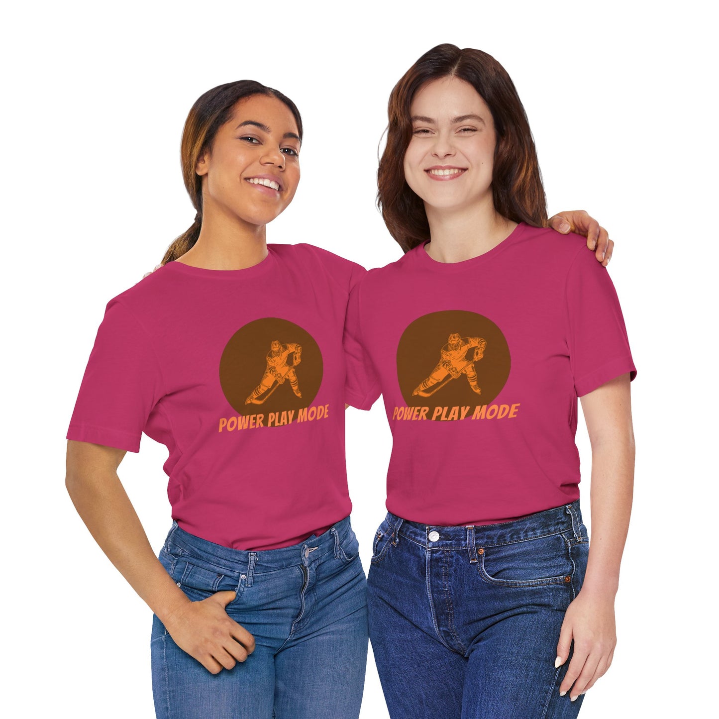 Hockey/ Power Play Mode Unisex Jersey Short Sleeve Tee