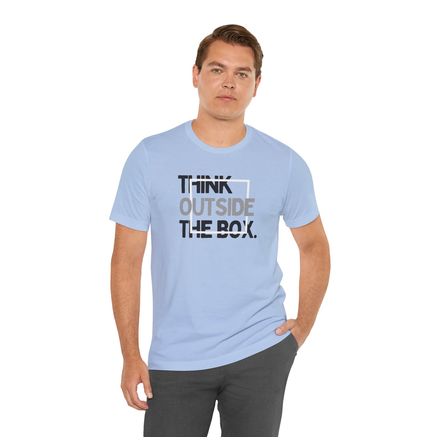 Think Outside the Box Unisex Jersey Short Sleeve Tee