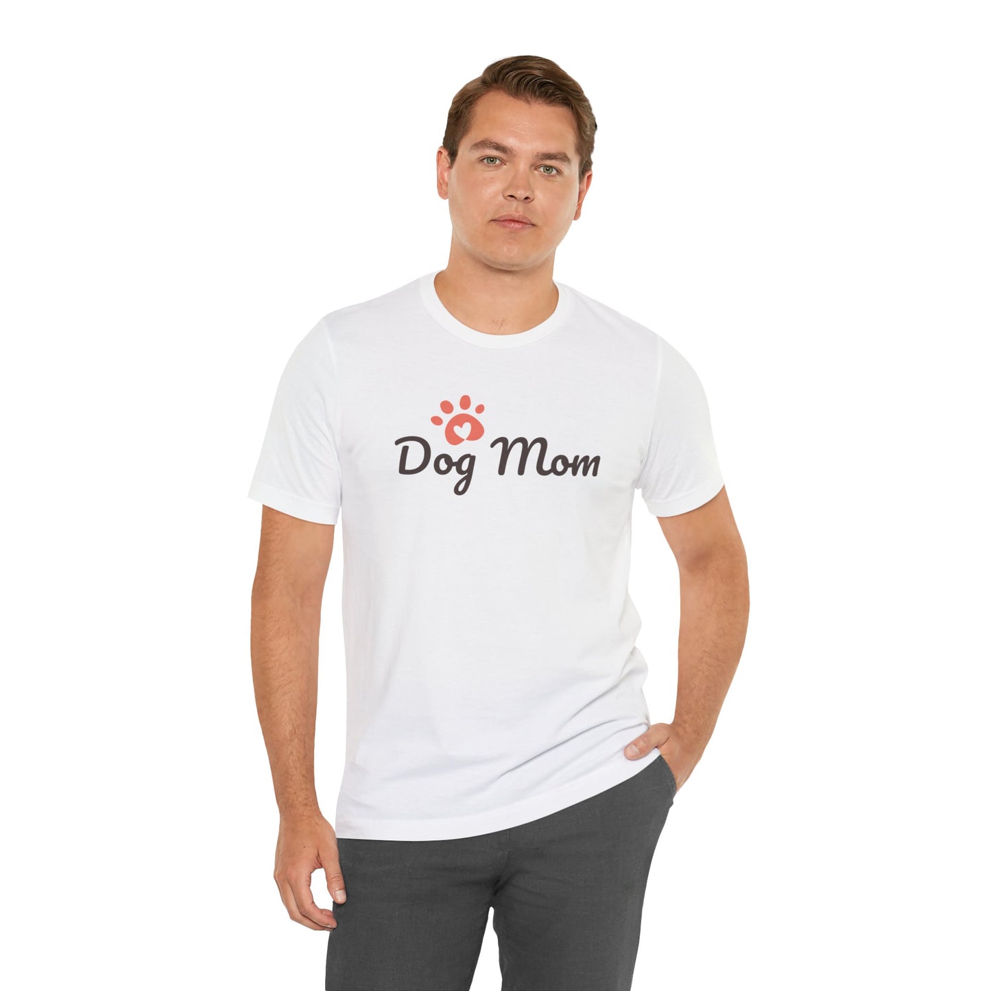 Dog Mom Unisex Jersey Short Sleeve Tee