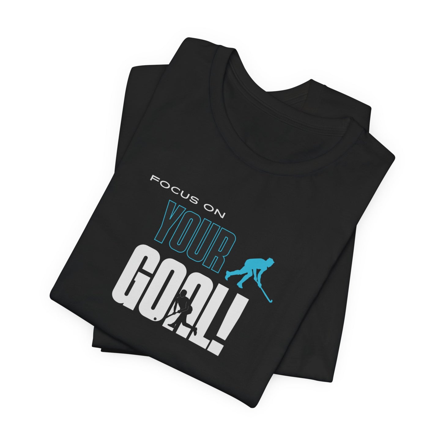 Focus On Your Goal Unisex Jersey Short Sleeve Tee