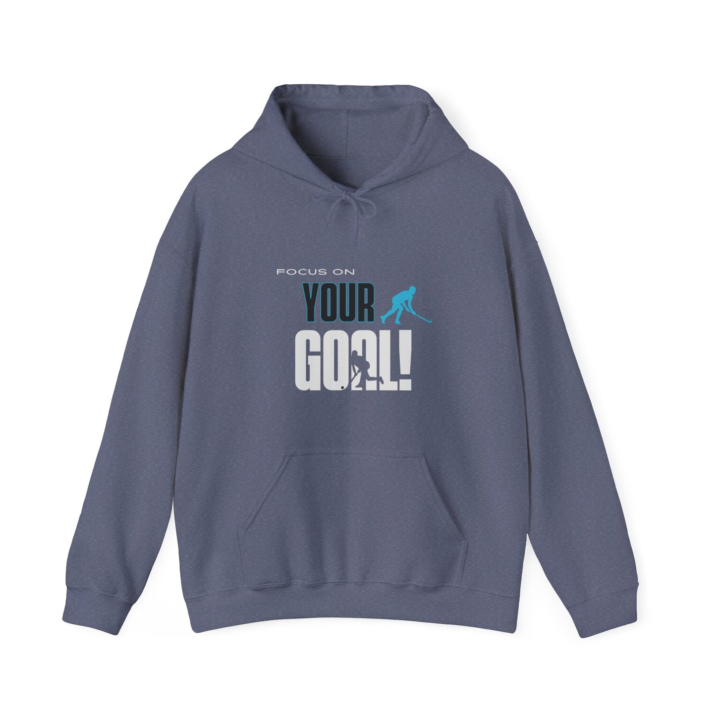 Focus On Your Goal Unisex Heavy Blend™ Hooded Sweatshirt