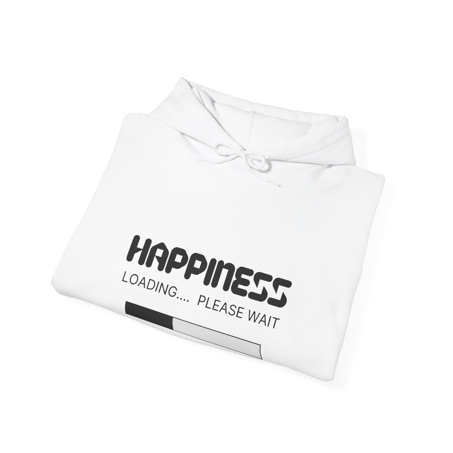 Happiness Loading Please Wait Unisex Heavy Blend™ Hooded Sweatshirt