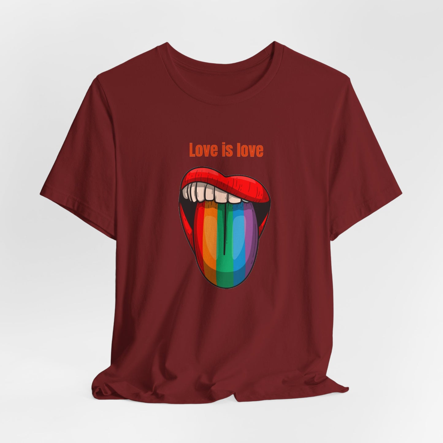 Love Is Love Unisex Jersey Short Sleeve Tee