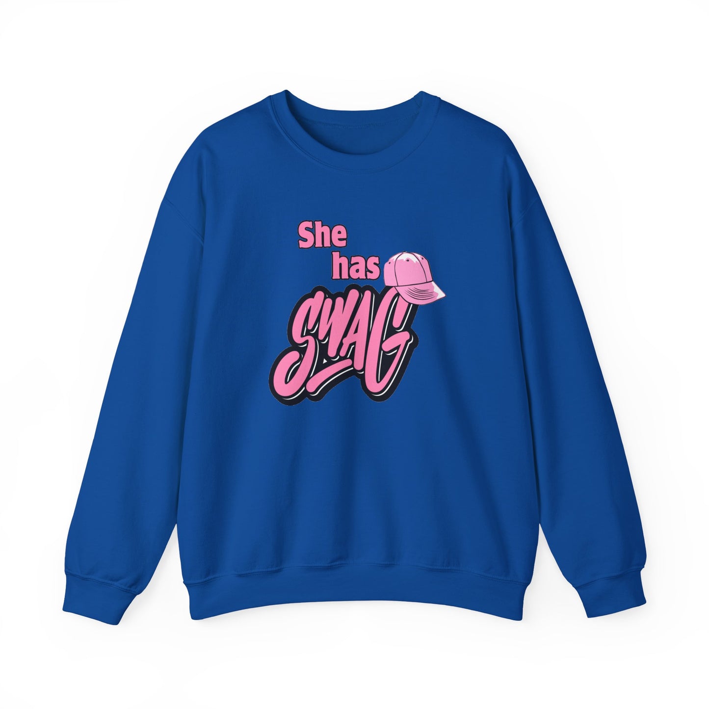 She Has Swag Unisex Heavy Blend™ Crewneck Sweatshirt