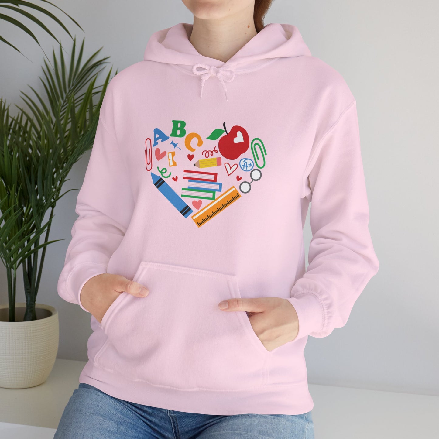 A,B,C, Unisex Heavy Blend™ Hooded Sweatshirt